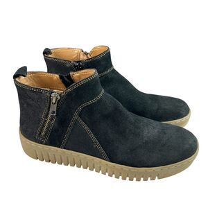 Comfortiva Black Ankle Boots